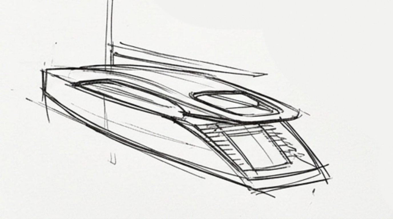 Plunging stern view showing aft staircase exploration