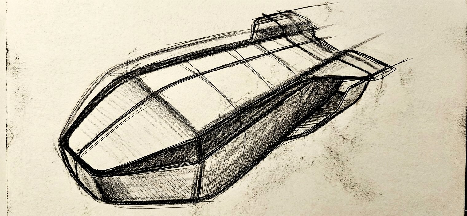 Refined 3/4 cabin study